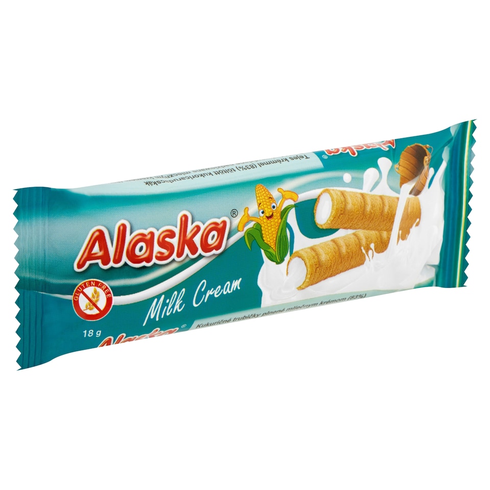 image 1 of Alaska Milk Cream Filled Corn Stick 18 g