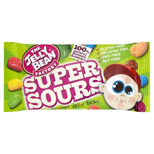 The Jelly Bean F Super Sour gourm 50G Tesco Groceries