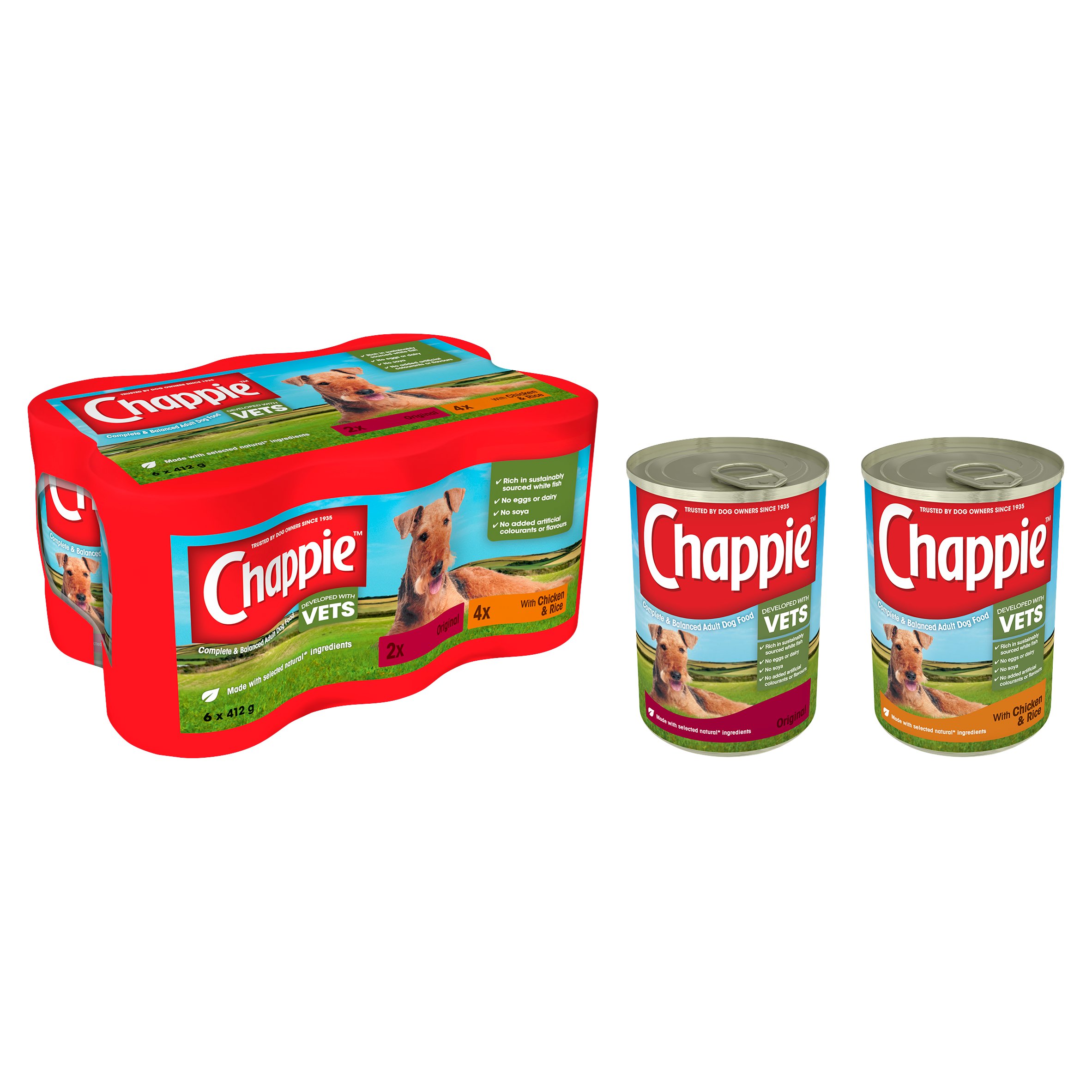 chappie senior dog food