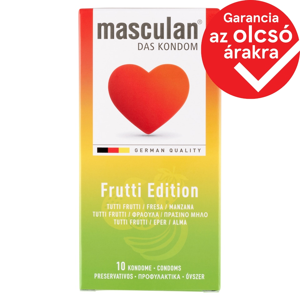 Masculan Frutti Edition óvszer 10 db