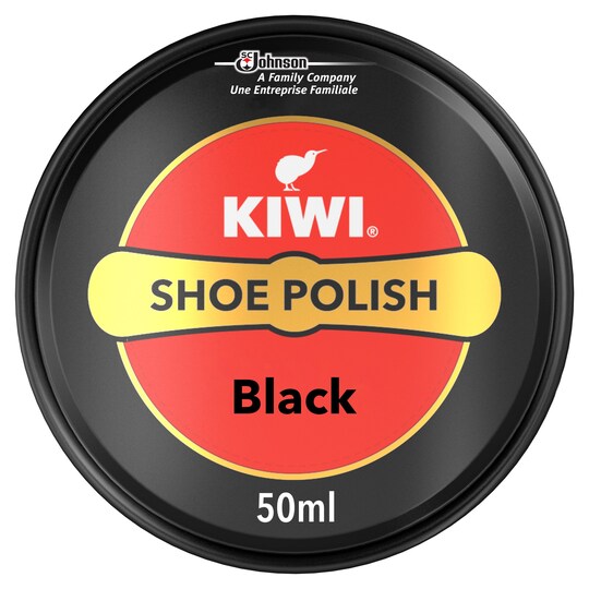 Kiwi Black Shoe Polish 50Ml Tesco Groceries