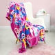 image 4 of Barbie Figures Fleece Blanket