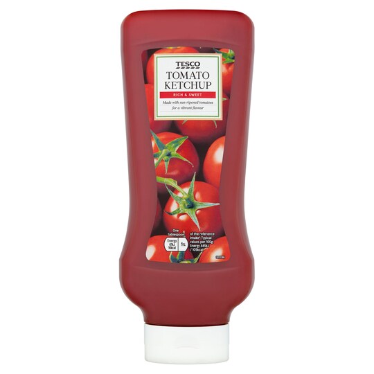 Tesco Squeezy Tomato Ketchup 990G Tesco Groceries