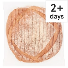 Tesco White Crusty Cob Sliced
