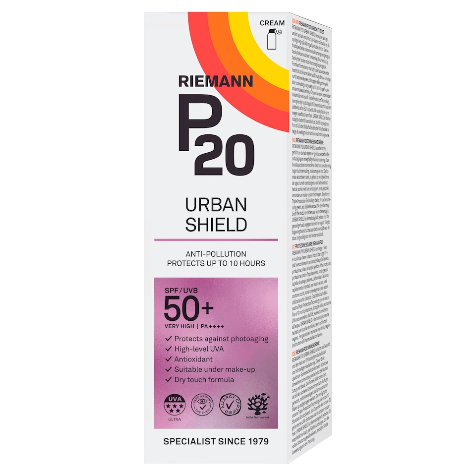 P20 Sun Protection Urban Shield Cream SPF50+ 50g
