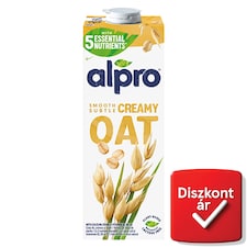 Alpro Oat Drink with Added Calcium, Iodine, Vitamins B2 and D2 1 l 