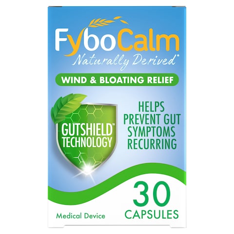 Wind Less Tablets FyboCalm Wind & Bloating Pain Relief Capsules and Tablets 30s - Tesco ...