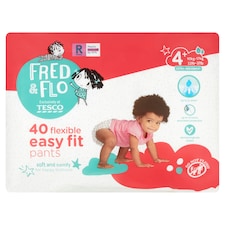 Fred & Flo Easy Fit Pants Size 4 Plus 40 Pack