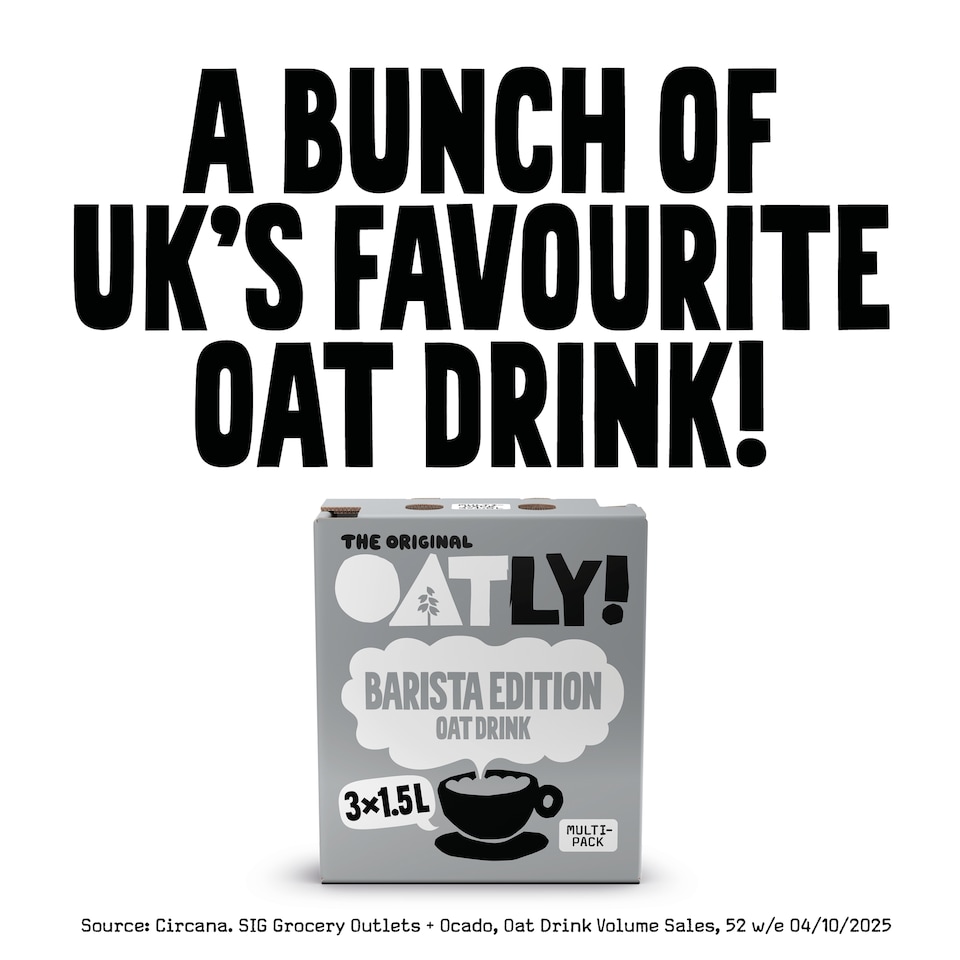 image 1 of Oatly Oat Drink Barista Edition 1.5L x3