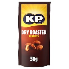 Kp Dry Roasted Peanuts 50G