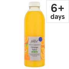 Tesco Finest Freshly Squeezed Orange Juice with Bits 750ml