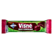 ORION VIŠNE želé tyčinka v horkej čokoláde 45 g