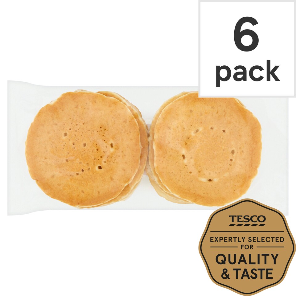 Tesco Mini Pancakes 6 Pack Tesco Groceries
