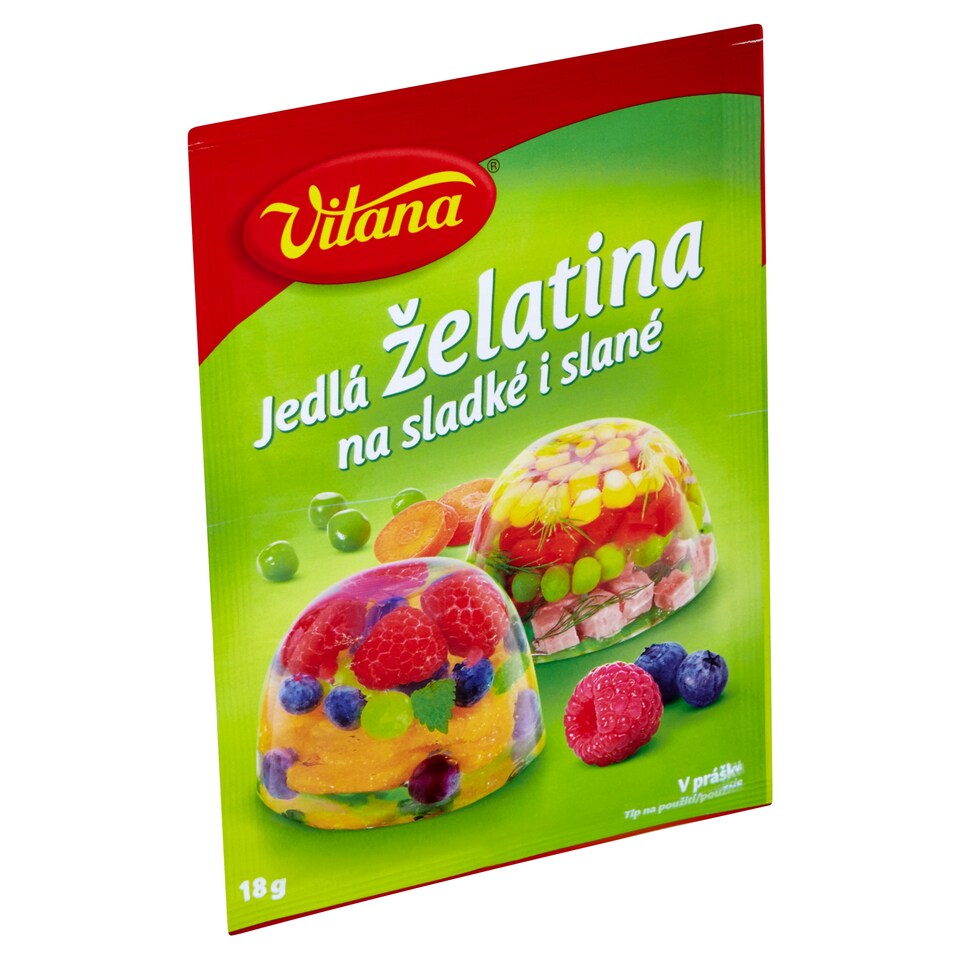 Vitana Jedlá želatina na sladké i slané v prášku 18g