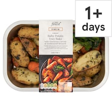 Tesco Finest Dine In Baby Potatoes, Chantenay Carrots & Tenderstem® Broccoli 400g