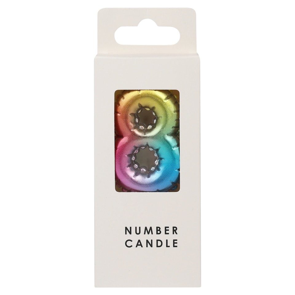 TABLE FUN NUMERICAL CANDLE NO.8