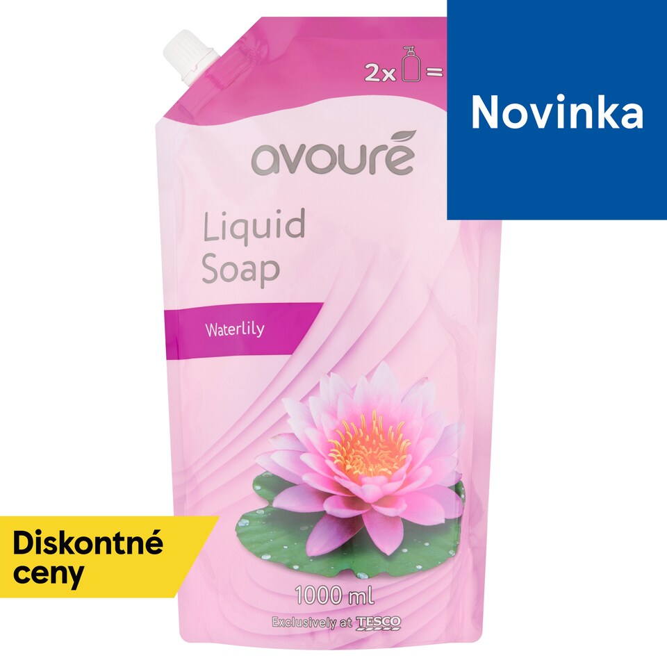 Avouré Tekuté mydlo s vôňou lekna 1000 ml
