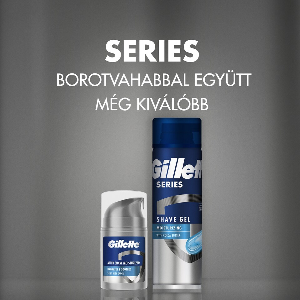 image 1 of Gillette Series After Shave Moisturizer, 3-in-1 Action, 50ml