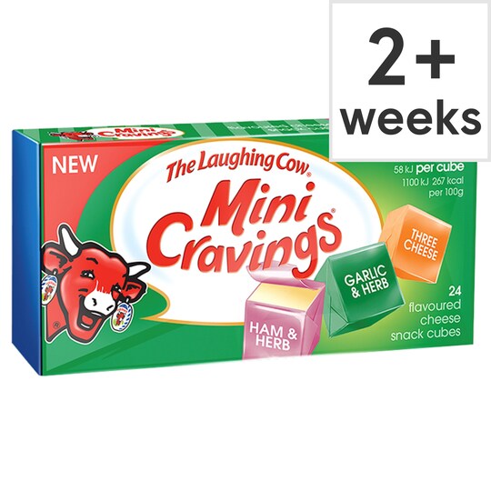 THE L/COW MINI CRAVING FLAV SNK CHSE CUBES 125 g