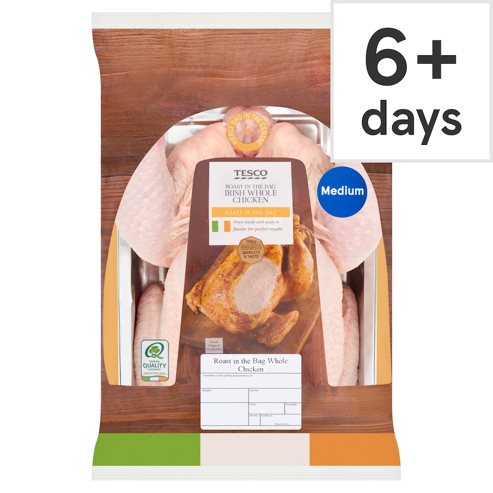 Tesco Cook In Bag Chicken 1.5Kg