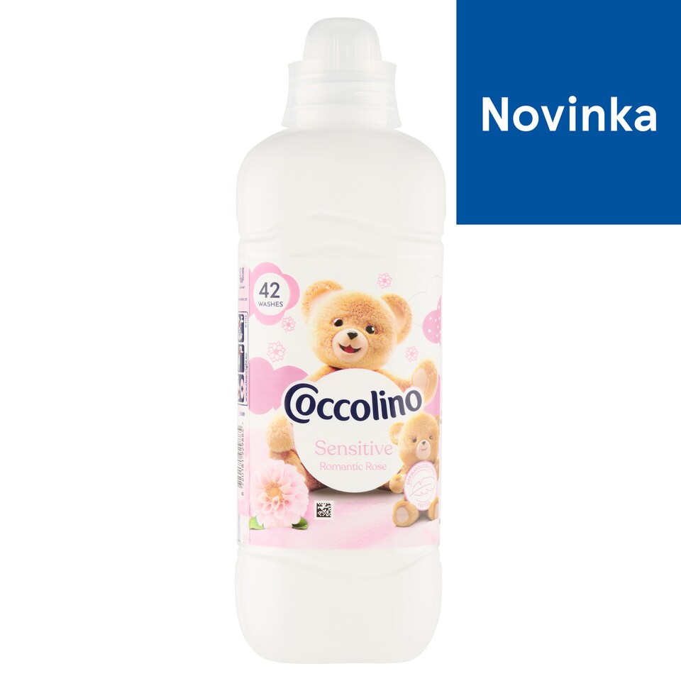 image 1 of Coccolino Sensitive Romantic Rose Concentrated Fabric Softener 42 Washes 966 ml