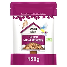 Wild Bird Dried Mealworms Bird Food 150g
