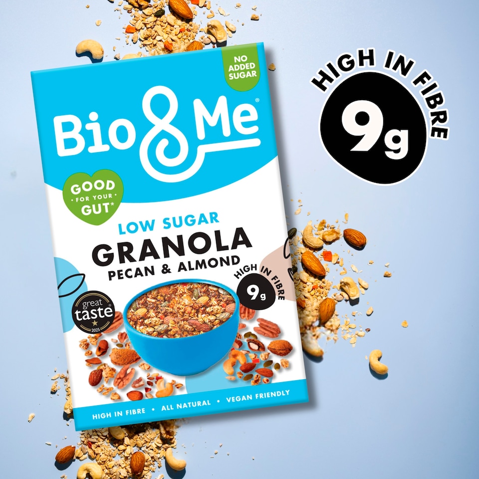 image 1 of Bio&Me Low Sugar, Naturally Gut-Loving Granola 360g