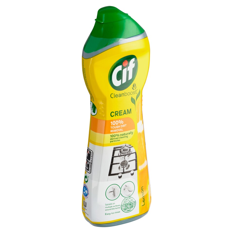 image 1 of Cif Cream Lemon Abrasive Cleaner 250ml