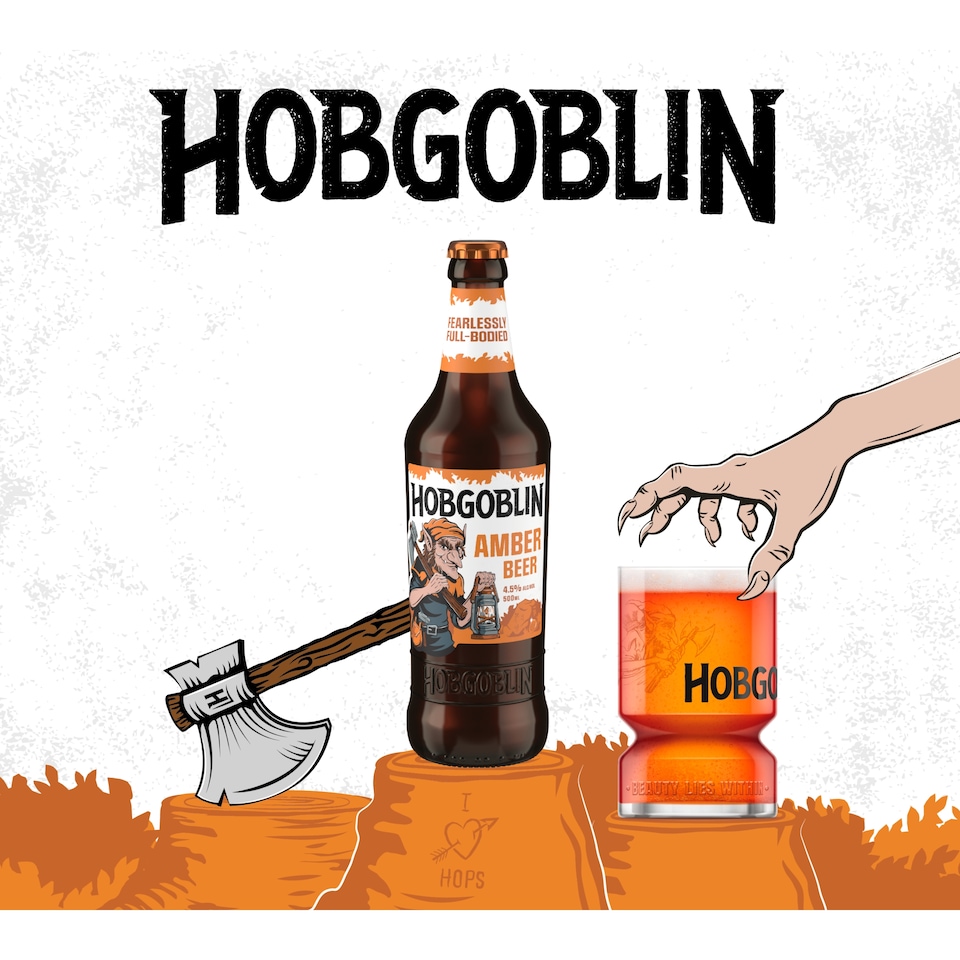 image 1 of Hobgoblin Amber Ale Beer Bottle 500ml
