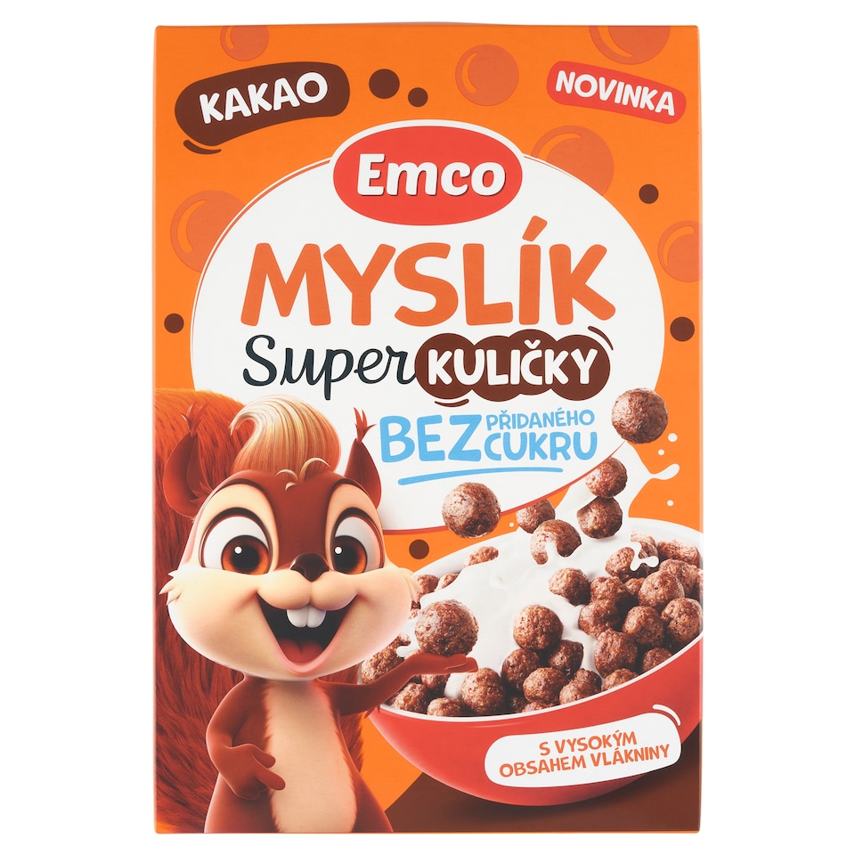 Obrázek 1 pro produkt Emco Myslík super kuličky kakao 300g