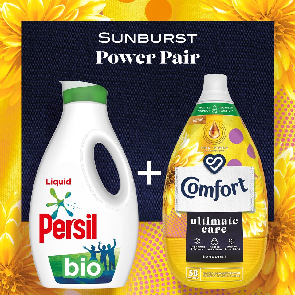 image 1 of Comfort Ulmte Care Sunburst Fabric Conditioner 58W 870Ml