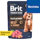 obrázok 1 z Brit Premium by Nature Beef & Carrot kompletné prémiové mokré krmivo pre dospelých psov 85 g