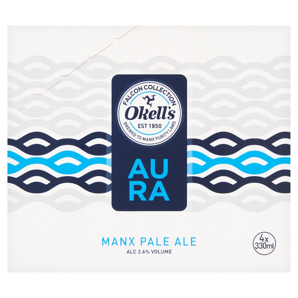 Okell's Aura Manx Pale Ale 4 x 330ml