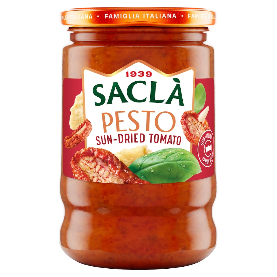 Sacla Sun Dried Tom Pesto 190G