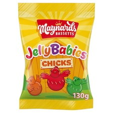 Maynards Bassetts Jelly Baby Chicks 130g