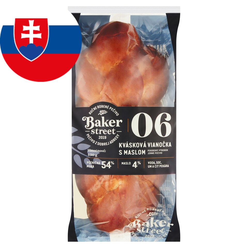 Baker Street Yeast Christmas Cake with Butter 450 g