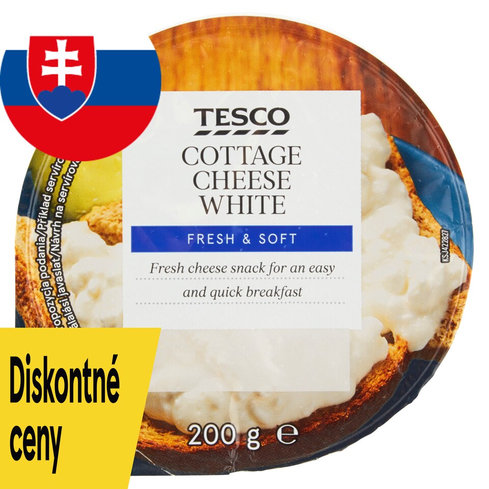 Tesco Cottage Cheese White 200 g