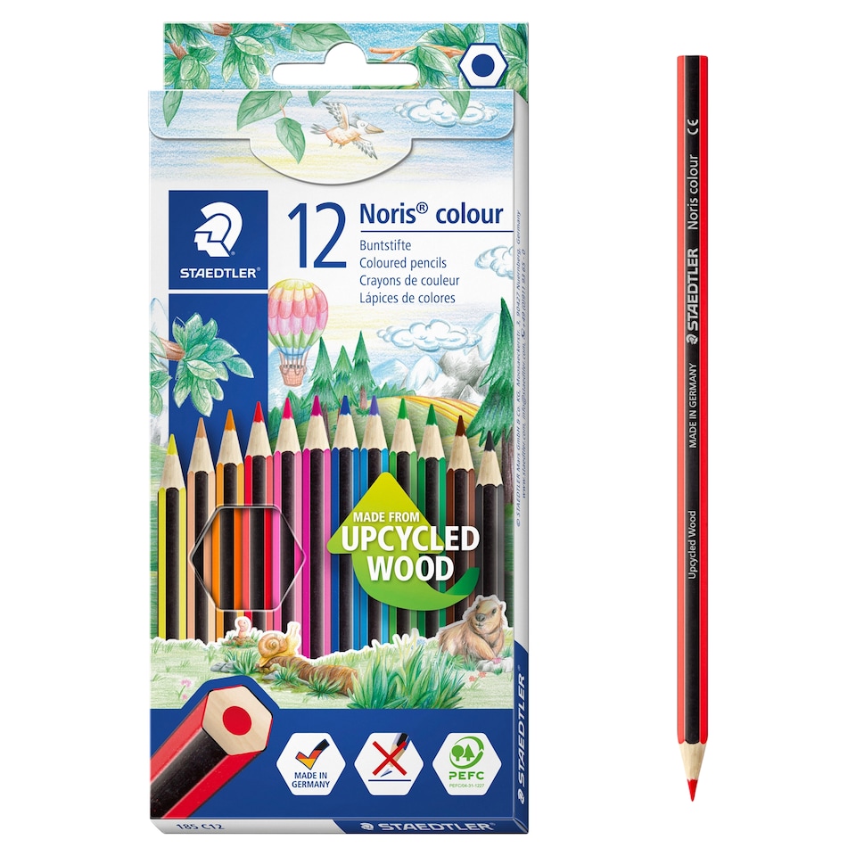 image 1 of Staedtler Noris Colour Pencils 12 Pack