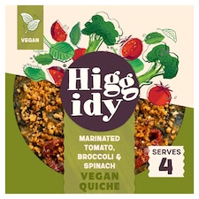 Higgidy Roasted Tomato, Broccoli and Spinach Quiche 380G