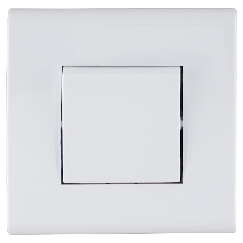 image 1 of Anco Evian White Change-Over Switch 10A, 250 V