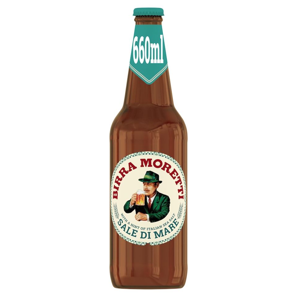 Birra Moretti Sale Di Mare Lager Beer 660ml