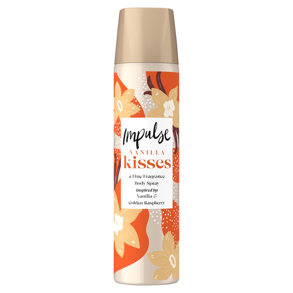 image 1 of Impulse Vanilla Kisses Body Spray 75ml