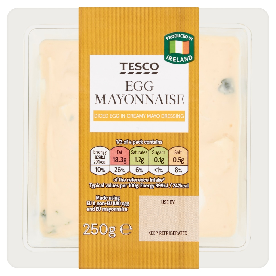 Tesco Egg Mayonnaise 250G