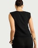 image 3 of F&F Textured Sleeveless Co-ord Top in Black