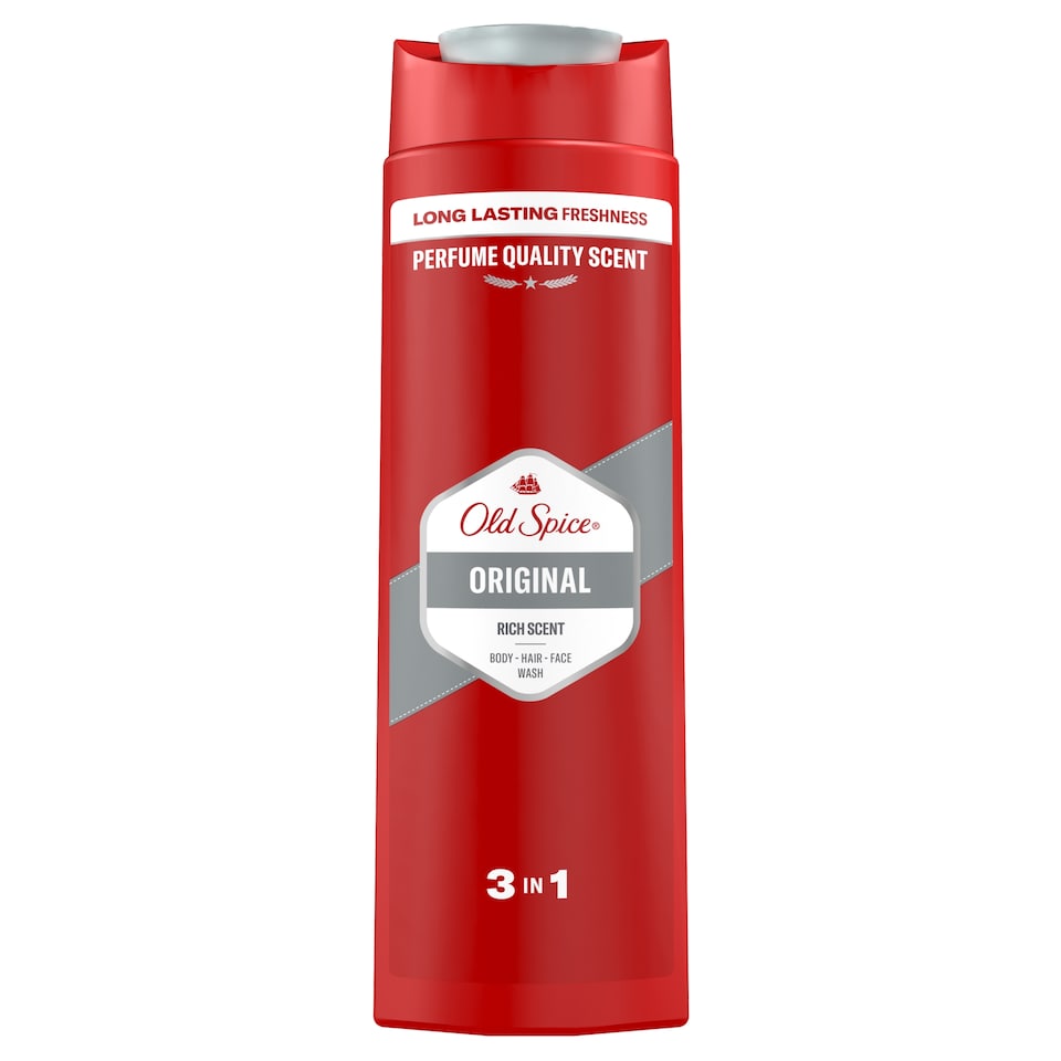 obrázok 1 z Old Spice Original 3 V 1 Sprchový Gél A Šampón Pre Mužov 400ml