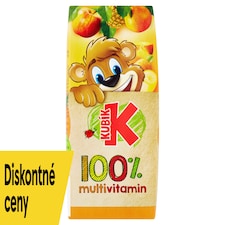 Kubík 100% multivitamín 200 ml