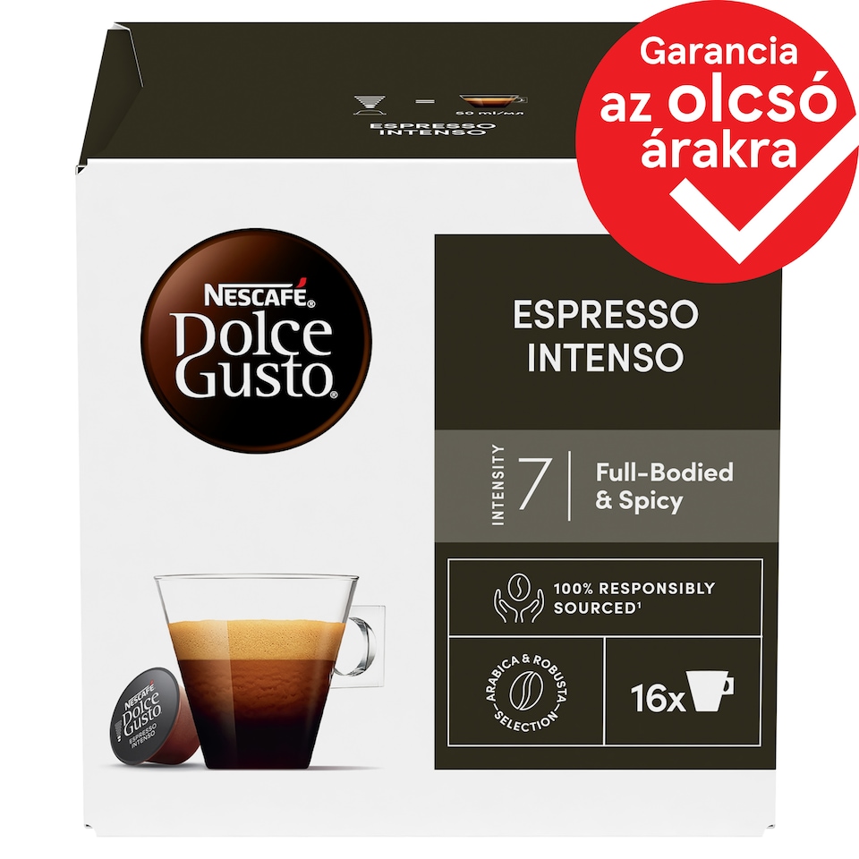 NESCAFÉ Dolce Gusto Espresso Intenso Coffee Pods 16 pcs/16 cups 112 g