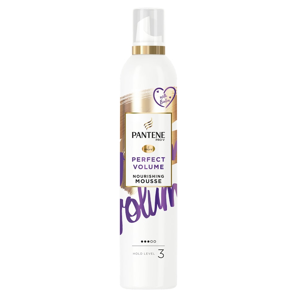 image 1 of Pantene Perfect Volume Nourishing Hair Mousse 200ml