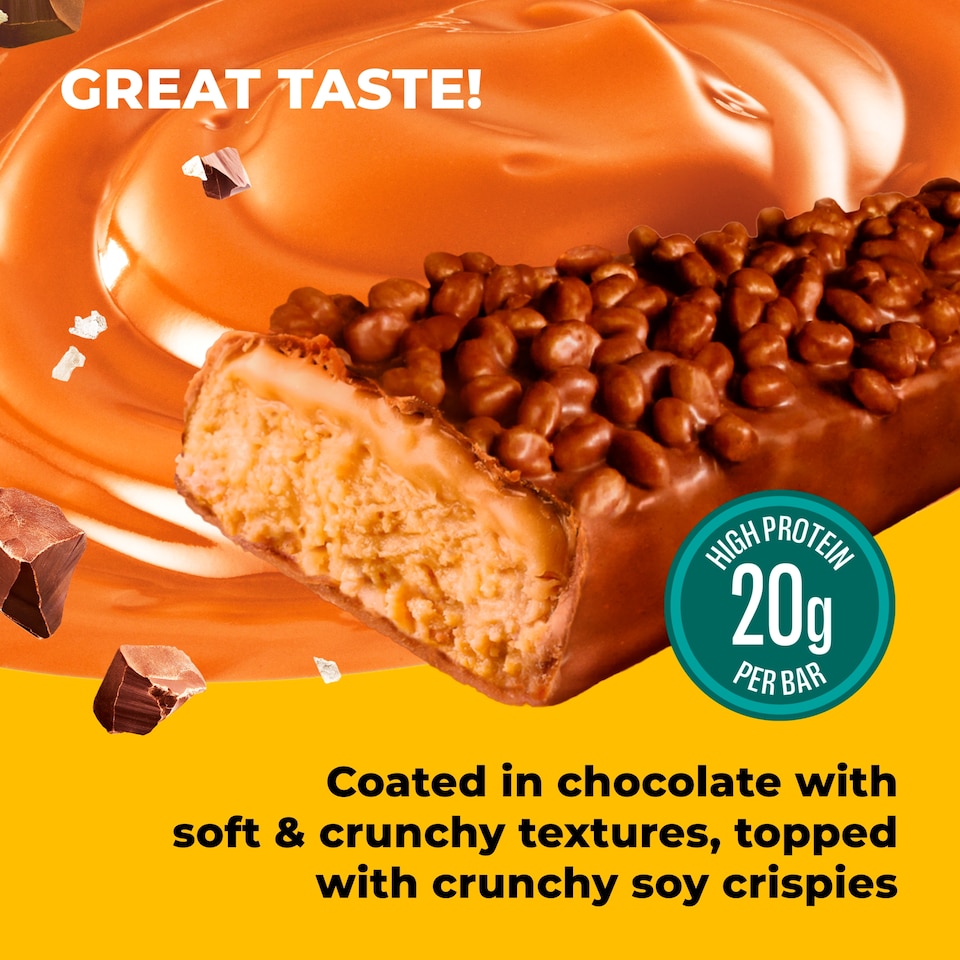 image 1 of Fulfil Chocolate Salted Caramel Protein & Vitamin Bar 55g