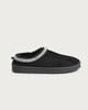 image 1 of F&F Faux Fur Lined Mule Slippers in Black